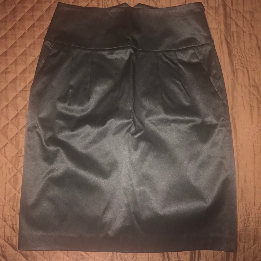 Black formal skirt